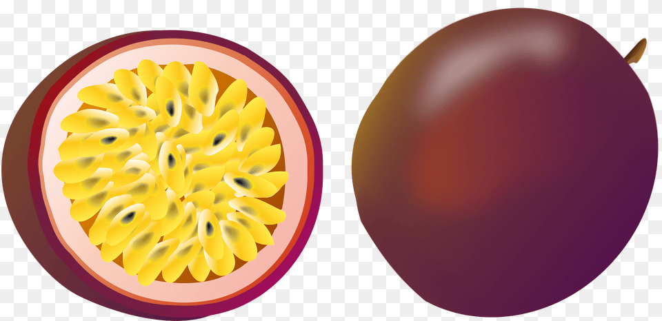 Passion Fruit Clipart, Food, Plant, Produce Png Image