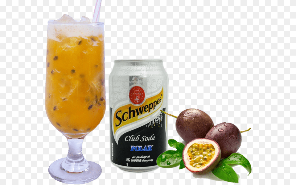Passion Fruit With Soda Passion Fruit Soda Drink, Can, Tin, Food, Pear Free Png