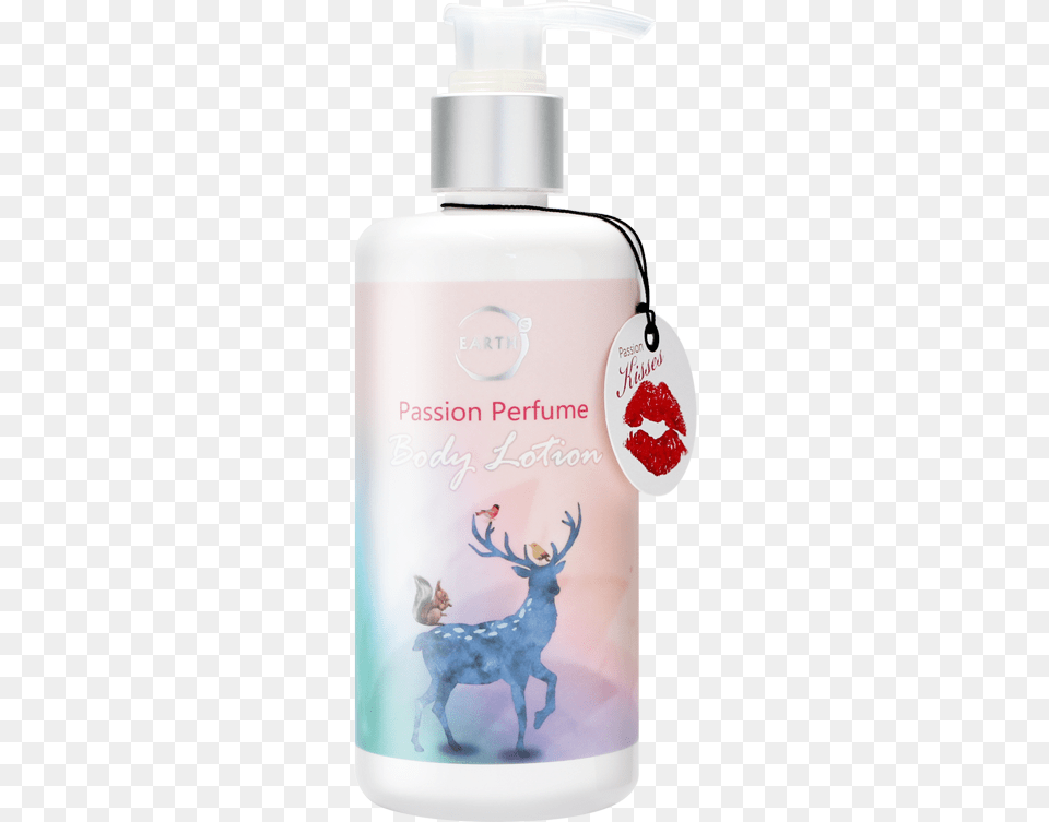 Passion Perfume Body Lotion Earths Passion Perfume Body Lotion, Bottle, Animal, Deer, Mammal Free Png Download