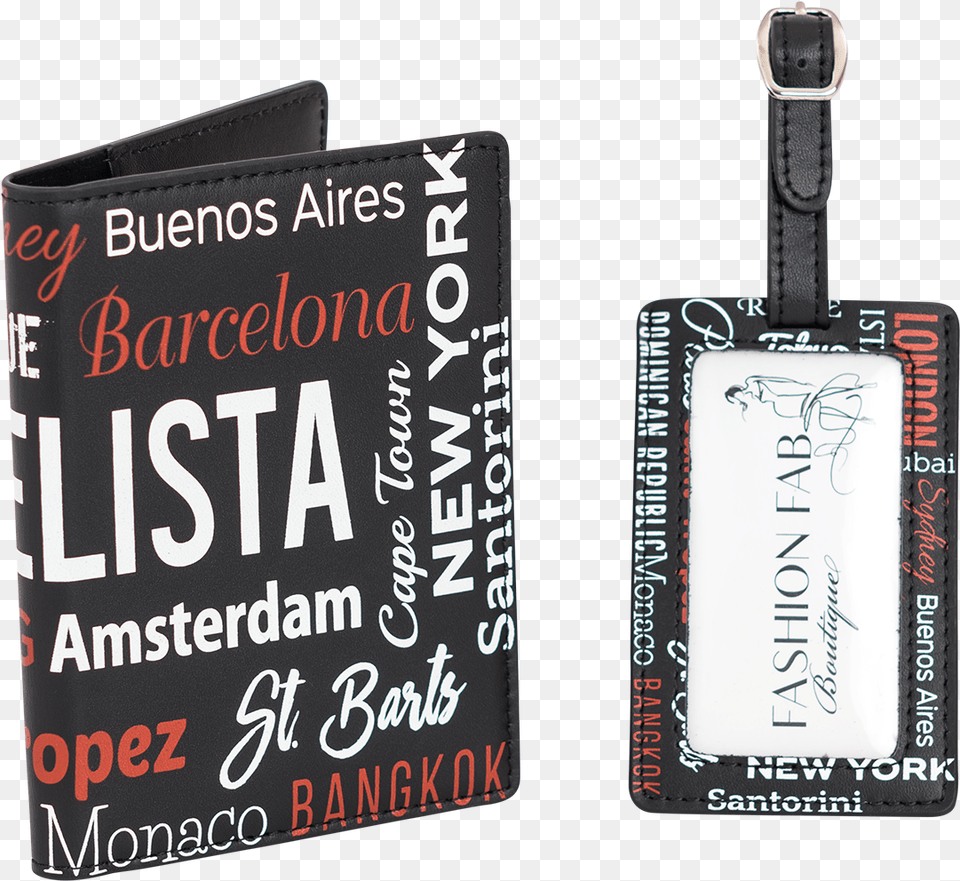 Passport Holder Luggage Tag Travel Set Book Cover, Accessories Free Png Download