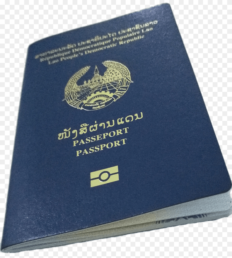 Passport Of Lao Peoples Democratic Republic Laos, Text, Document, Id Cards Png Image