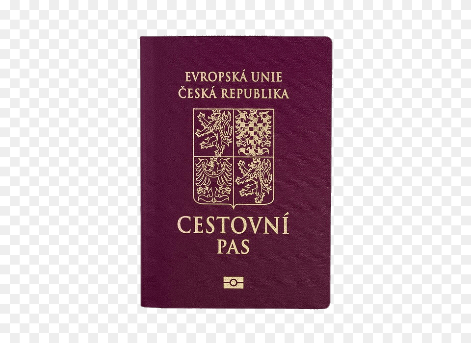 Passport Of The Czech Republic, Text, Document, Id Cards, Qr Code Free Transparent Png