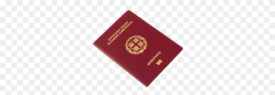 Passport Of The Hellenic Republic Of Greece, Text, Document, Id Cards Png Image