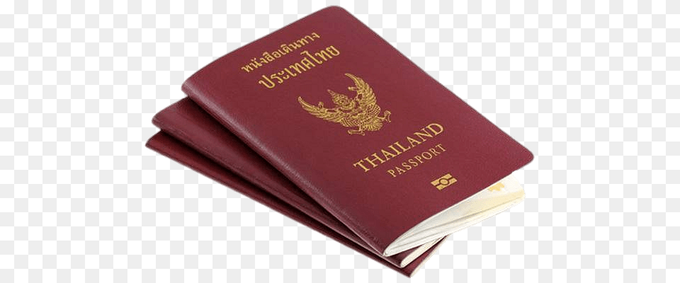 Passport Of The Kingdom Of Thailand, Text, Document, Id Cards Png