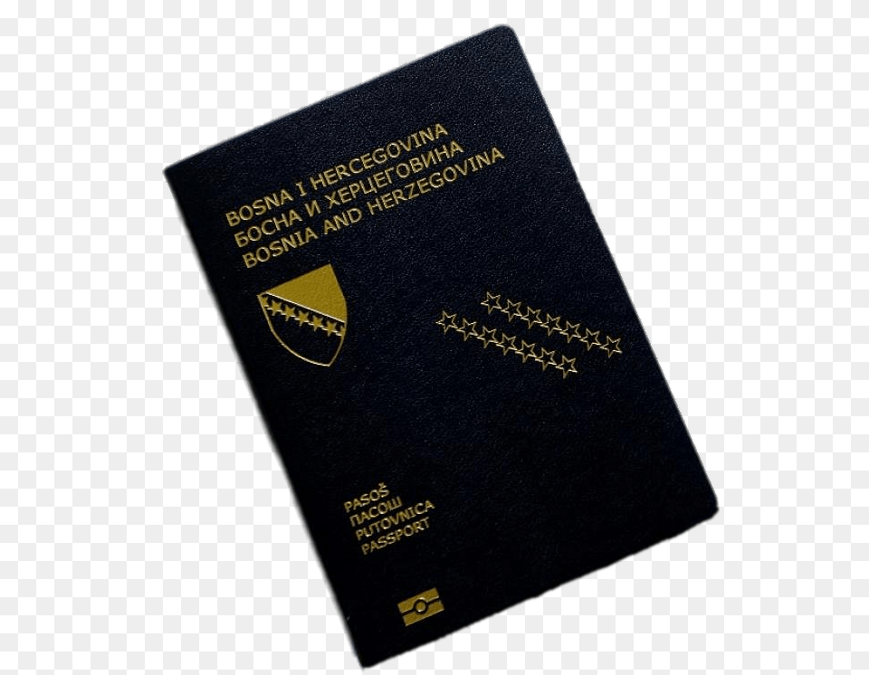 Passport Of The Republic Of Bosnia And Herzegovina, Text, Document, Id Cards Free Png