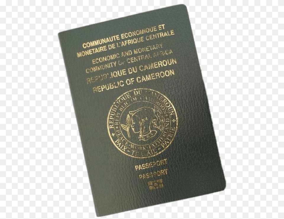 Passport Of The Republic Of Cameroon, Text, Document, Id Cards Free Png Download