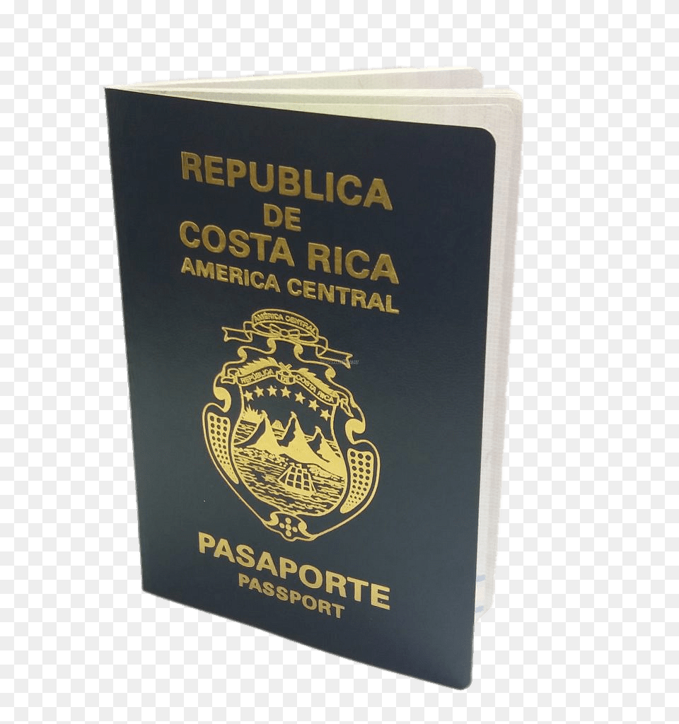 Passport Of The Republic Of Costa Rica, Text, Document, Id Cards Free Png Download