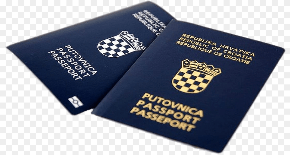 Passport Of The Republic Of Croatia, Text, Document, Id Cards Free Png