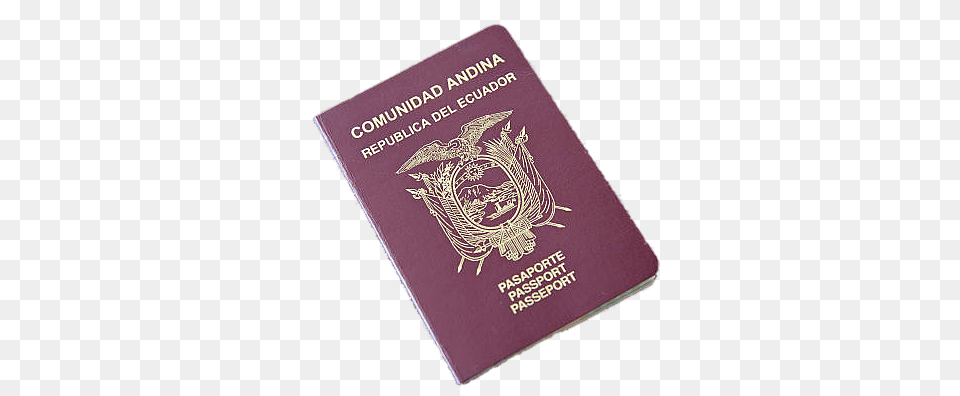 Passport Of The Republic Of Ecuador, Text, Document, Id Cards Free Transparent Png