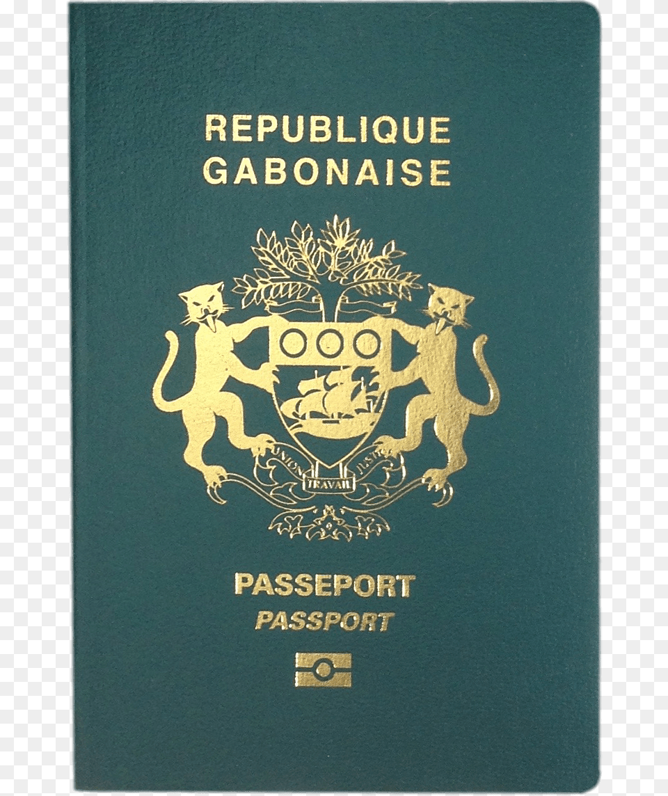 Passport Of The Republic Of Gabon, Text, Document, Id Cards, Animal Free Png Download