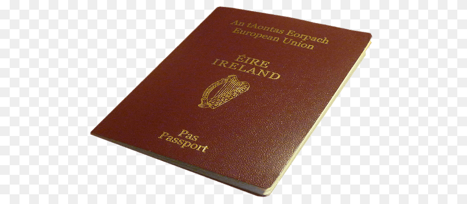 Passport Of The Republic Of Ireland, Text, Document, Id Cards Free Png