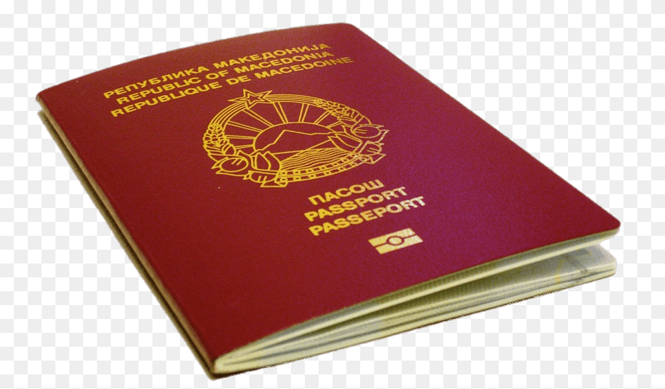 Passport Of The Republic Of Macedonia, Text, Document, Id Cards Free Png