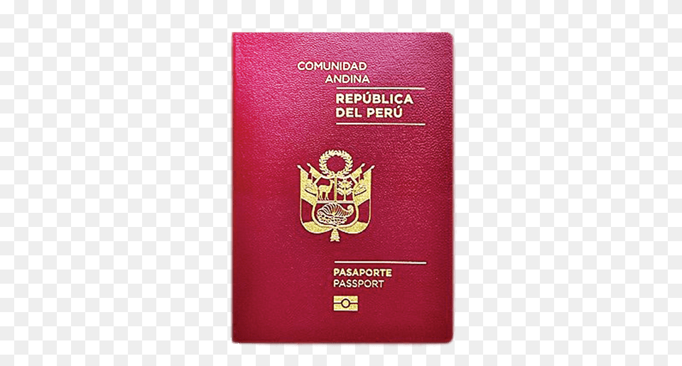 Passport Of The Republic Of Peru, Text, Document, Id Cards Free Transparent Png