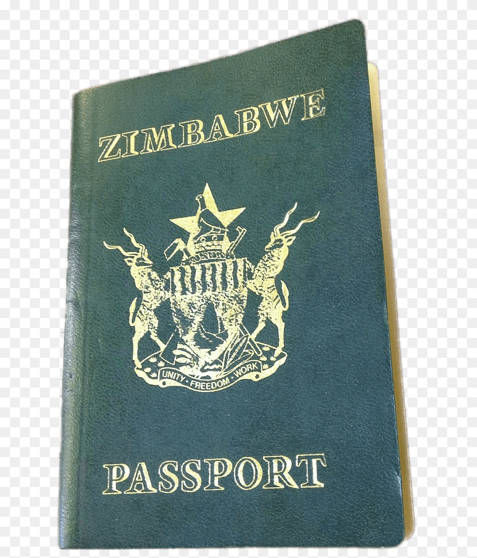 Passport Of The Republic Of Zimbabwe, Text, Document, Id Cards Free Png Download