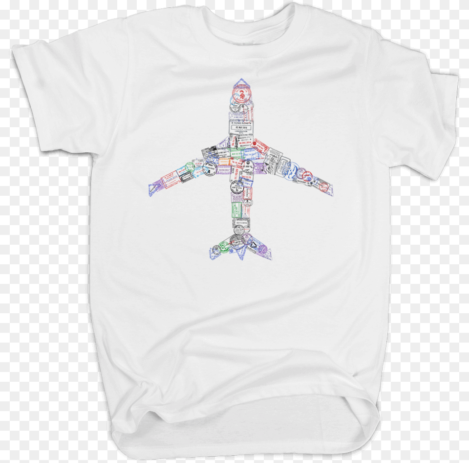 Passport Plane Notext T Shirt, Animal, Bird, Clothing, Flying Free Transparent Png