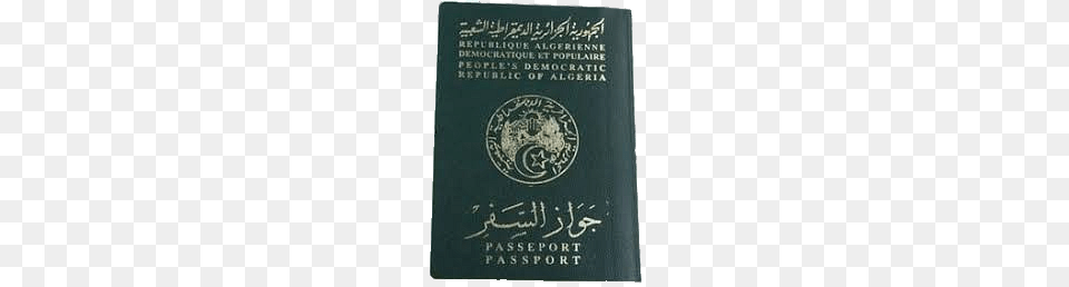 Passport Republic Of Algeria, Text, Blackboard, Document, Id Cards Free Png