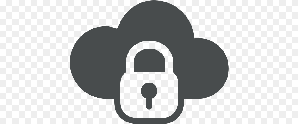 Password Protect Lock Cloud Computing Cloud Based Security Icon Free Transparent Png