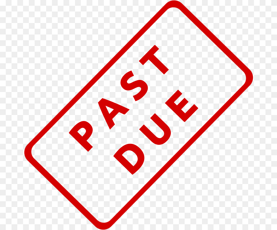 Past Due Business Stamp, First Aid, Sign, Symbol, Machine Png