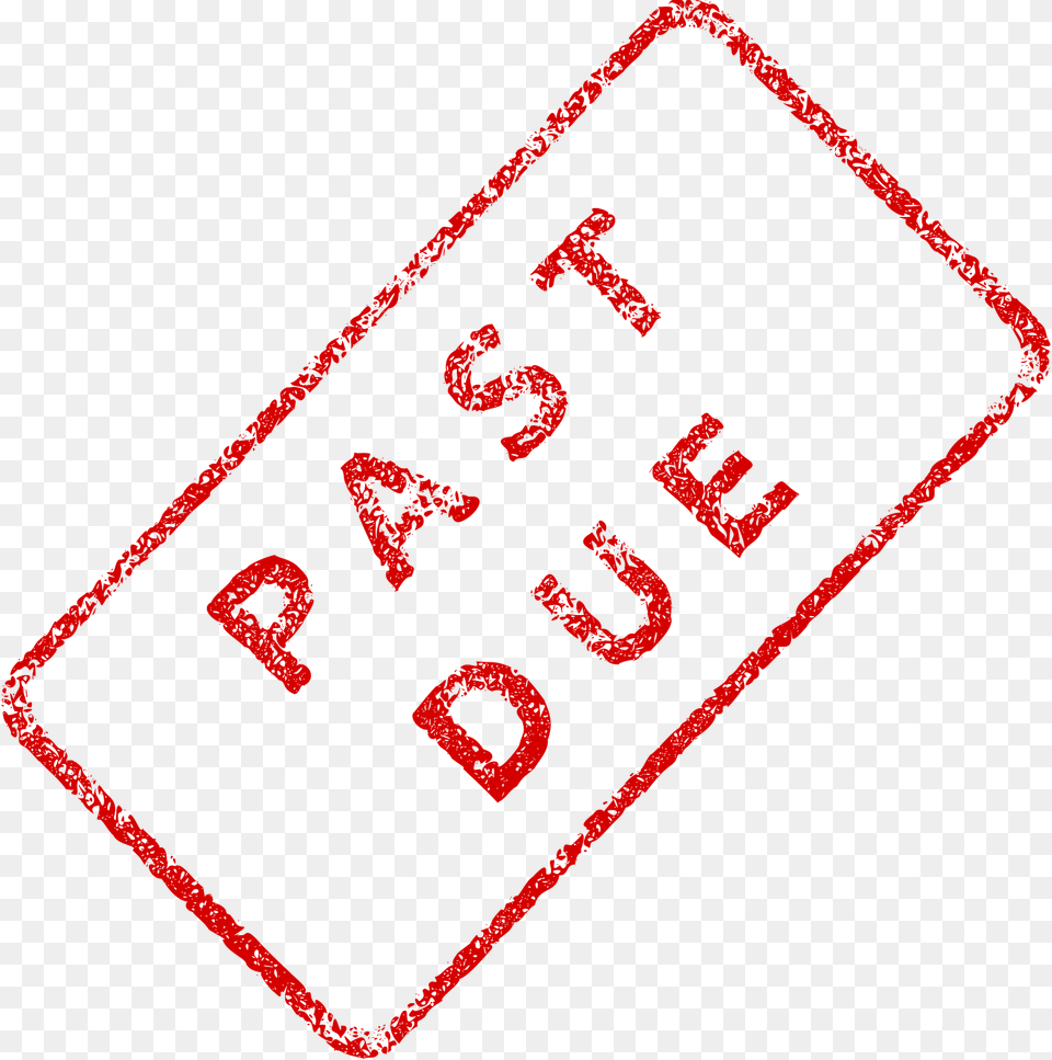 Past Due Business Stamp Clipart, Sign, Symbol, Text Free Png