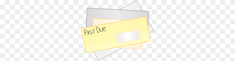 Past Due Notice Clip Art, Text, Envelope, Mail Free Png
