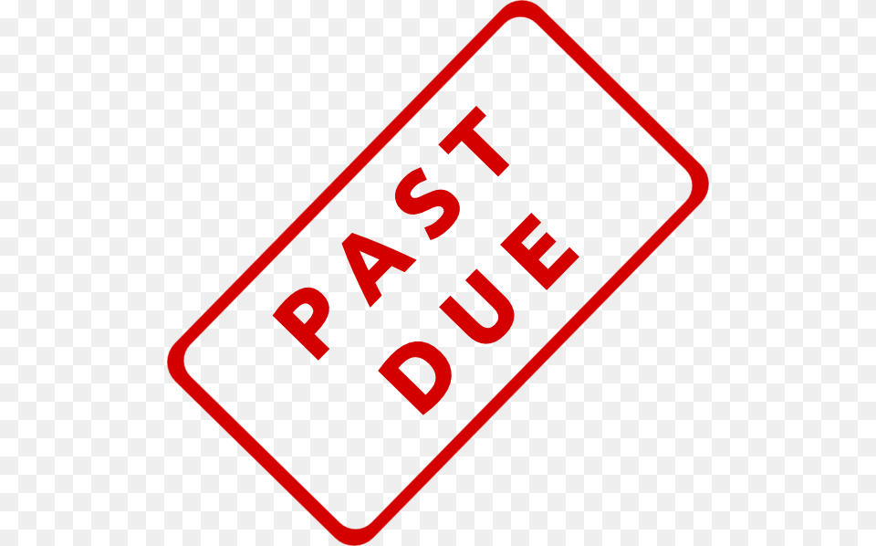 Past Due Stamp, Sign, Symbol, First Aid, Road Sign Png Image