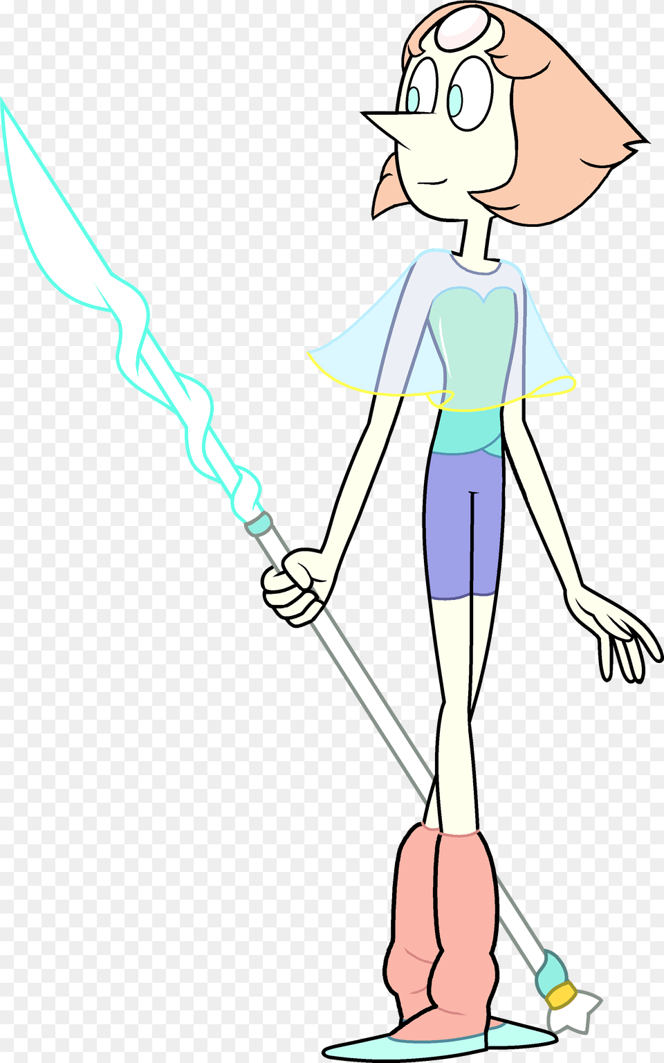 Past Pearl Steven Universe, Person, Cleaning, Blade, Dagger Png Image