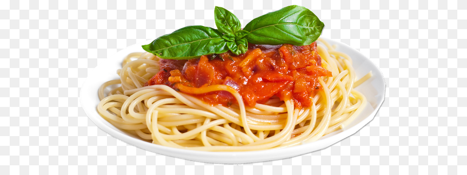 Pasta, Food, Spaghetti, Plate, Ketchup Free Png
