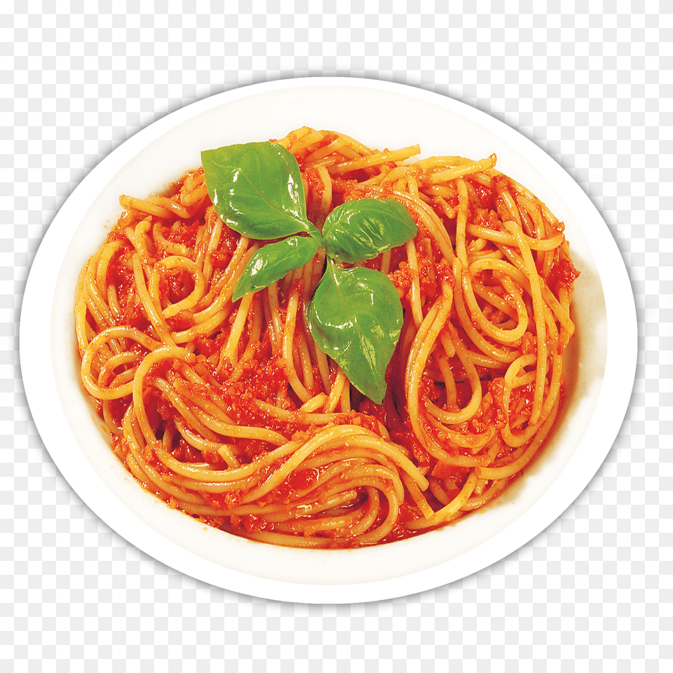 Pasta, Food, Spaghetti, Plate Free Png Download