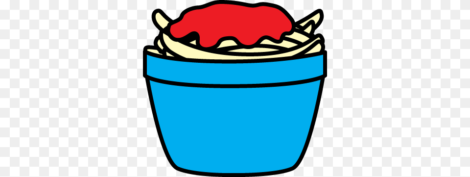 Pasta Clip Art, Bowl, Cream, Dessert, Food Png Image