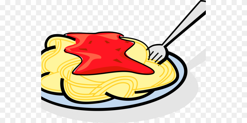 Pasta Clipart Porridge, Cutlery, Fork, Cream, Dessert Free Png Download