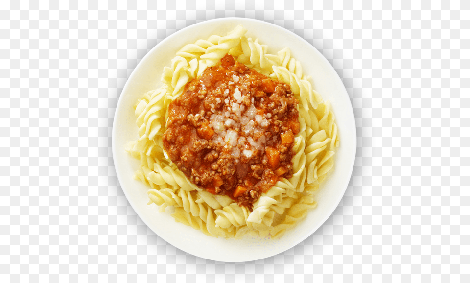 Pasta Enricos Spiral Bolognese, Dish, Food, Meal, Plate Free Png Download