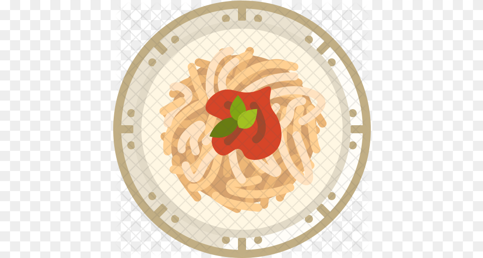 Pasta Icon Illustration, Food, Noodle Free Transparent Png