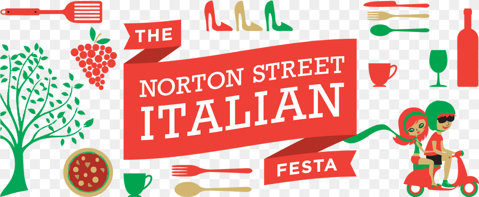 Pasta Italian On Norton Street Festa 2018, Cutlery, Advertisement, Person, Fork Free Transparent Png