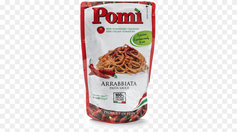 Pasta Sauce Arrabbiata Pomi Pasta Sauce, Food, Spaghetti, Ketchup, Noodle Free Png