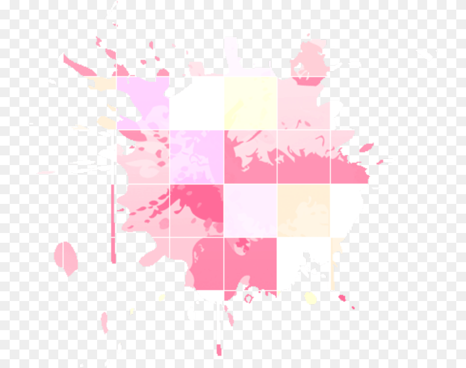 Pastel Blood Spatter Aesthetic Pink Pixel Pale Lash Trap, Art, Graphics, Person, Paper Free Png Download