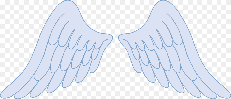 Pastel Blue Angel Wings Clip Art, Outdoors, Nature, Ice, Animal Free Transparent Png