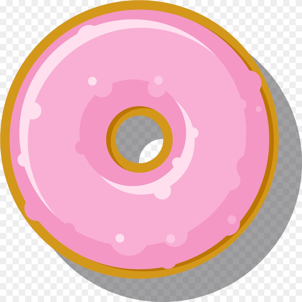 Pastel Color Donut, Food, Sweets, Disk Png
