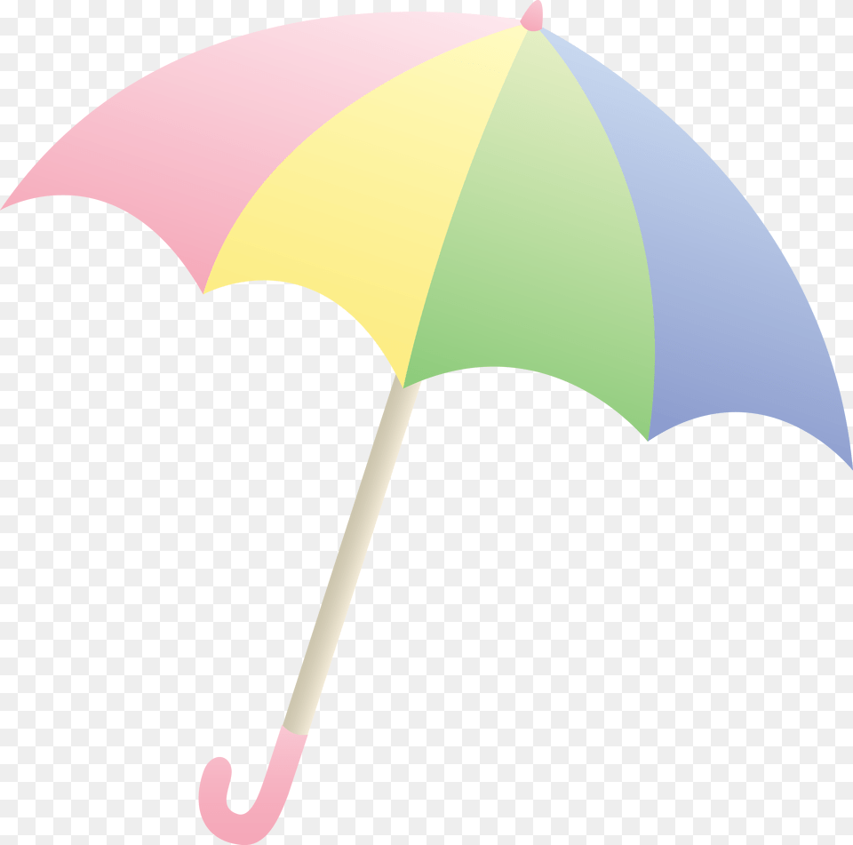 Pastel Colored Umbrella, Canopy Free Png