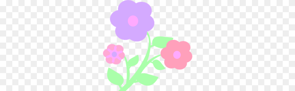 Pastel Flowers Clip Arts For Web, Anemone, Flower, Geranium, Plant Free Transparent Png