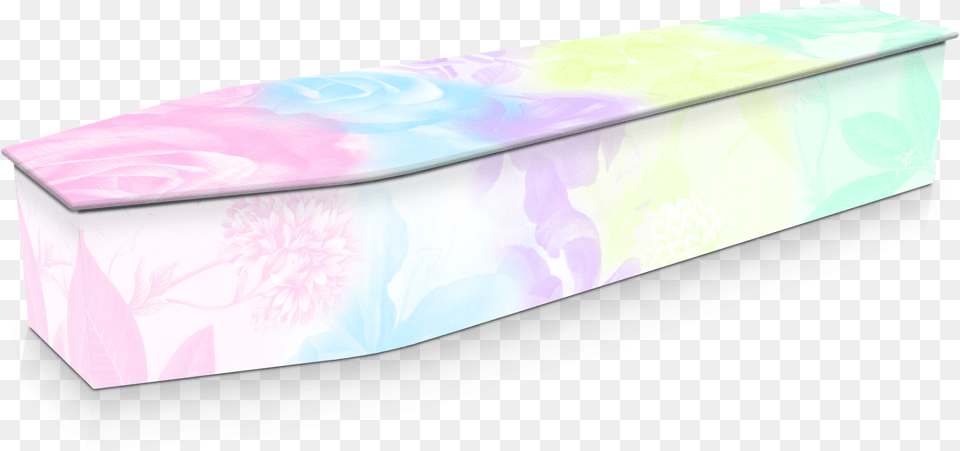 Pastel Flowers Expression Coffins Coffee Table, Bench, Furniture, Reception, Jar Free Png