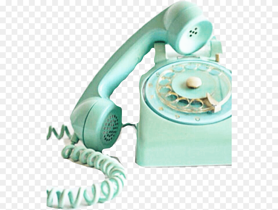 Pastel Green Aesthetic, Electronics, Phone, Dial Telephone Free Transparent Png