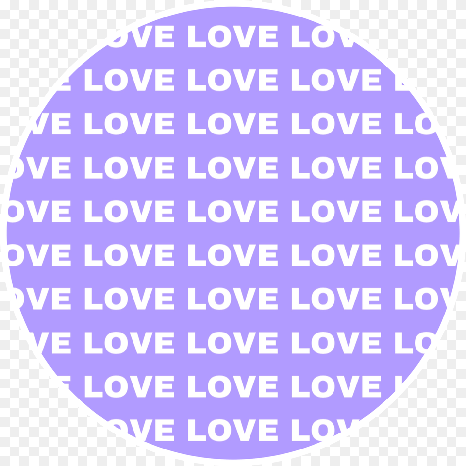 Pastel Icon Circle Love Tumblr T Shirts Comicas, Text, Disk Free Png Download