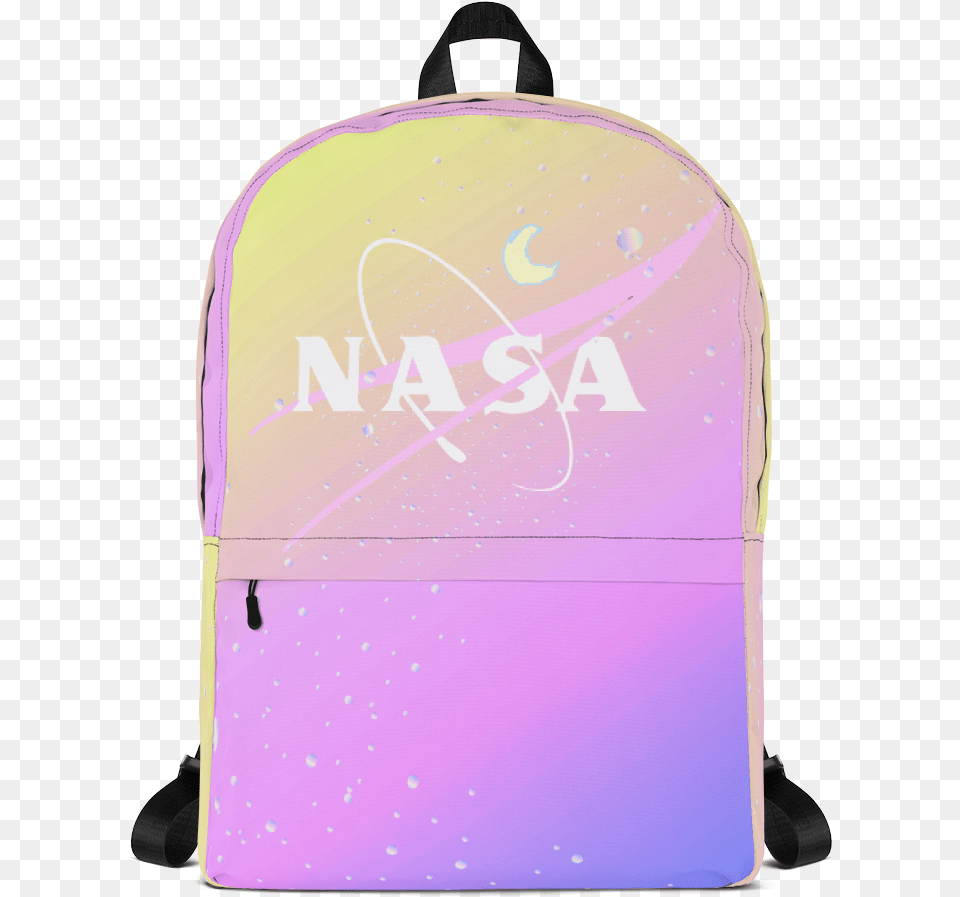 Pastel Nasa Tumblr Soft Grunge Backpack Aesthetic Backpack, Bag, Accessories, Handbag Free Png Download