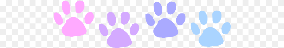 Pastel Paw Prints Clip Art, Footprint Free Transparent Png