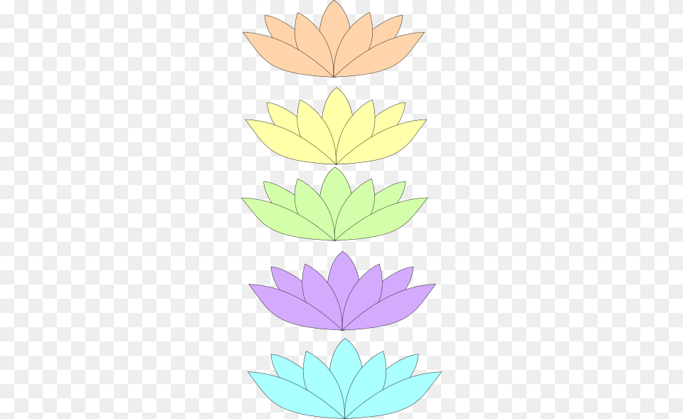 Pastel Petals Svg Clip Arts 282 X 589 Px, Leaf, Plant, Art, Graphics Png Image