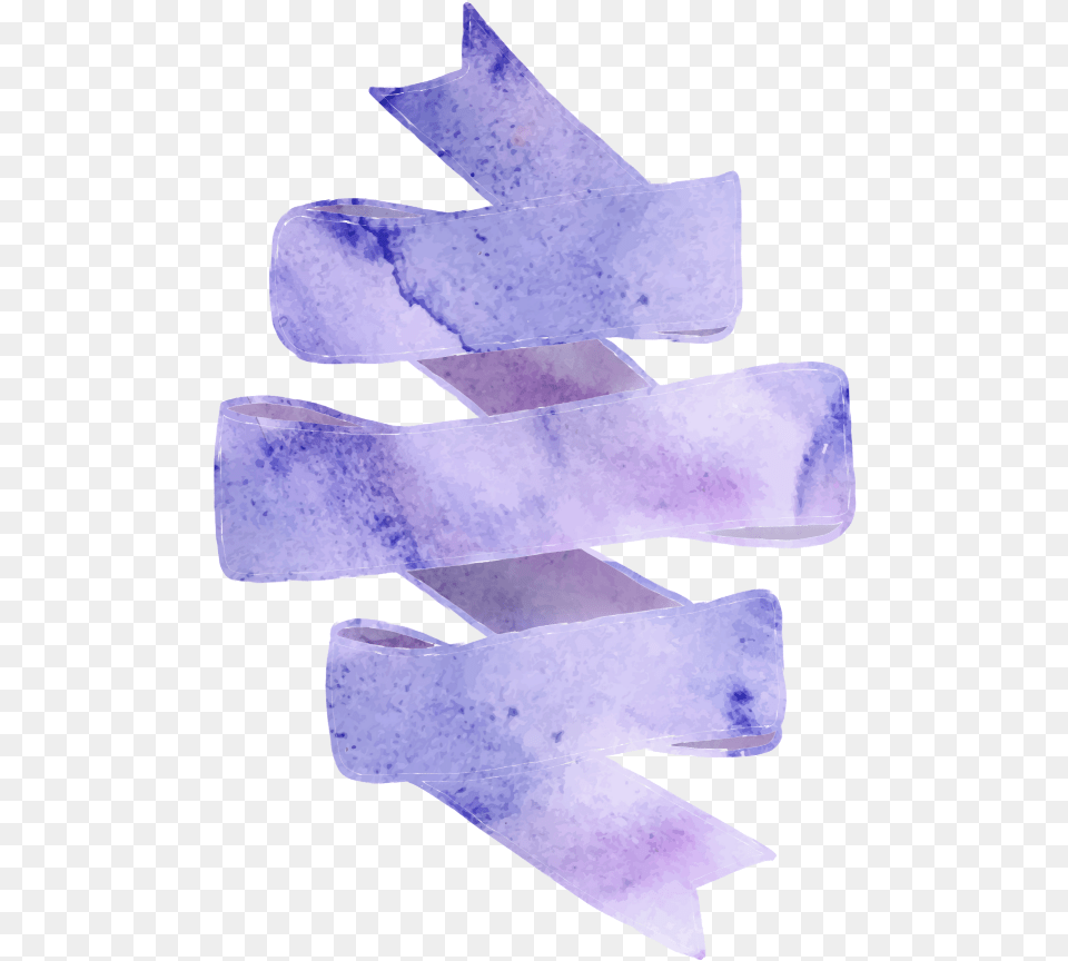 Pastel Purple Banner, Crystal, Mineral, Quartz, Accessories Png Image