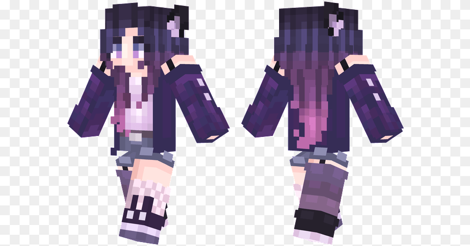 Pastel Purple Minecraft Skin, Baby, Person Free Png Download