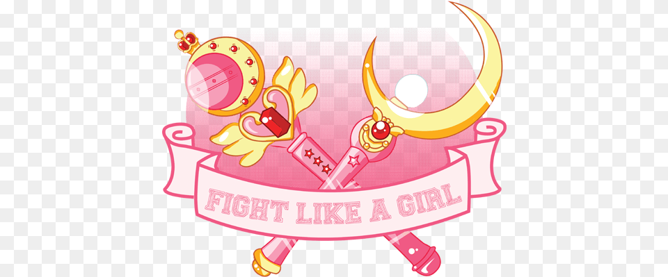 Pastel Sailor Moon And Transparent Fight Like A Girl, Dynamite, Weapon Png Image
