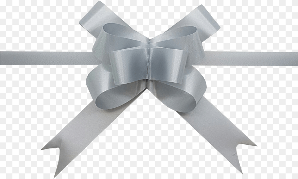 Pastel Silver Pull Bows Pale Grey Pull Bows Pink Ribbon Free Transparent Png
