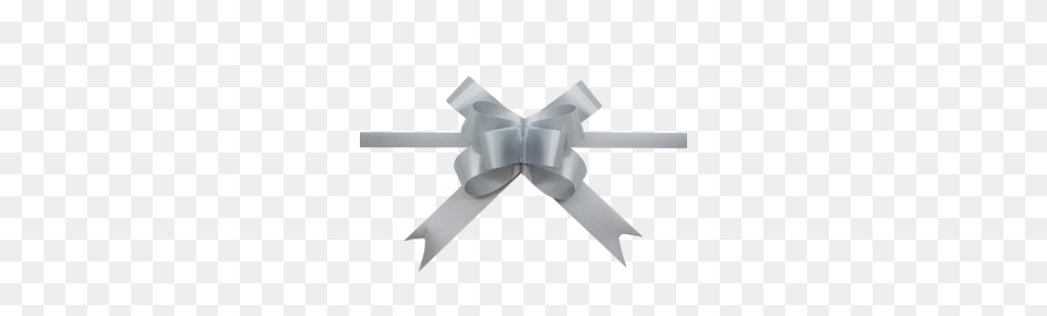 Pastel Silver Pull Bows Pale Silver Gift Bow Pale Grey Bow Grey, Accessories, Formal Wear, Tie, Appliance Free Png